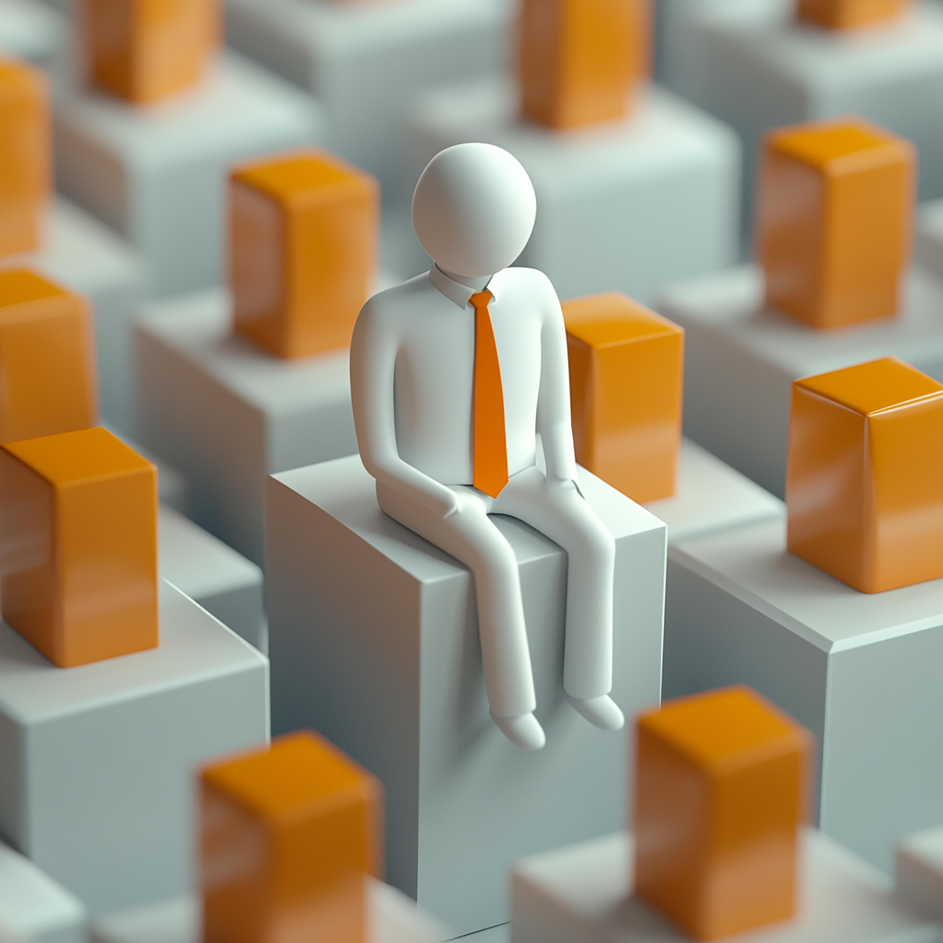 3D product mockup in a clean advertising scene